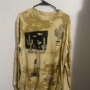 Peanuts (L) Sweater - Desert Tie-Dye Style sweater